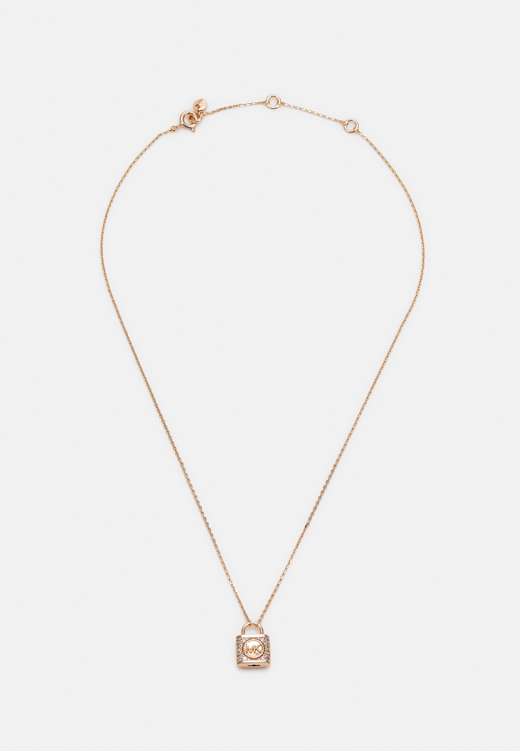 Michael Kors LOCK PENDANT NECKLACE Necklace rose gold-coloured