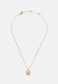 LOCK PENDANT NECKLACE - Kaklarota - rose gold-coloured