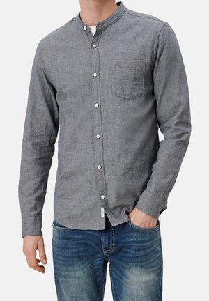 Chemise - mottled dark blue
