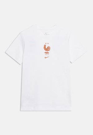 Nike Performance, FRANCE CREST TEE UNISEX - Nationalmannschaft - white
