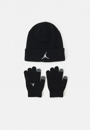 Jordan, ESSENTIALS BEANIE UNISEX SET - Ръкавици - black