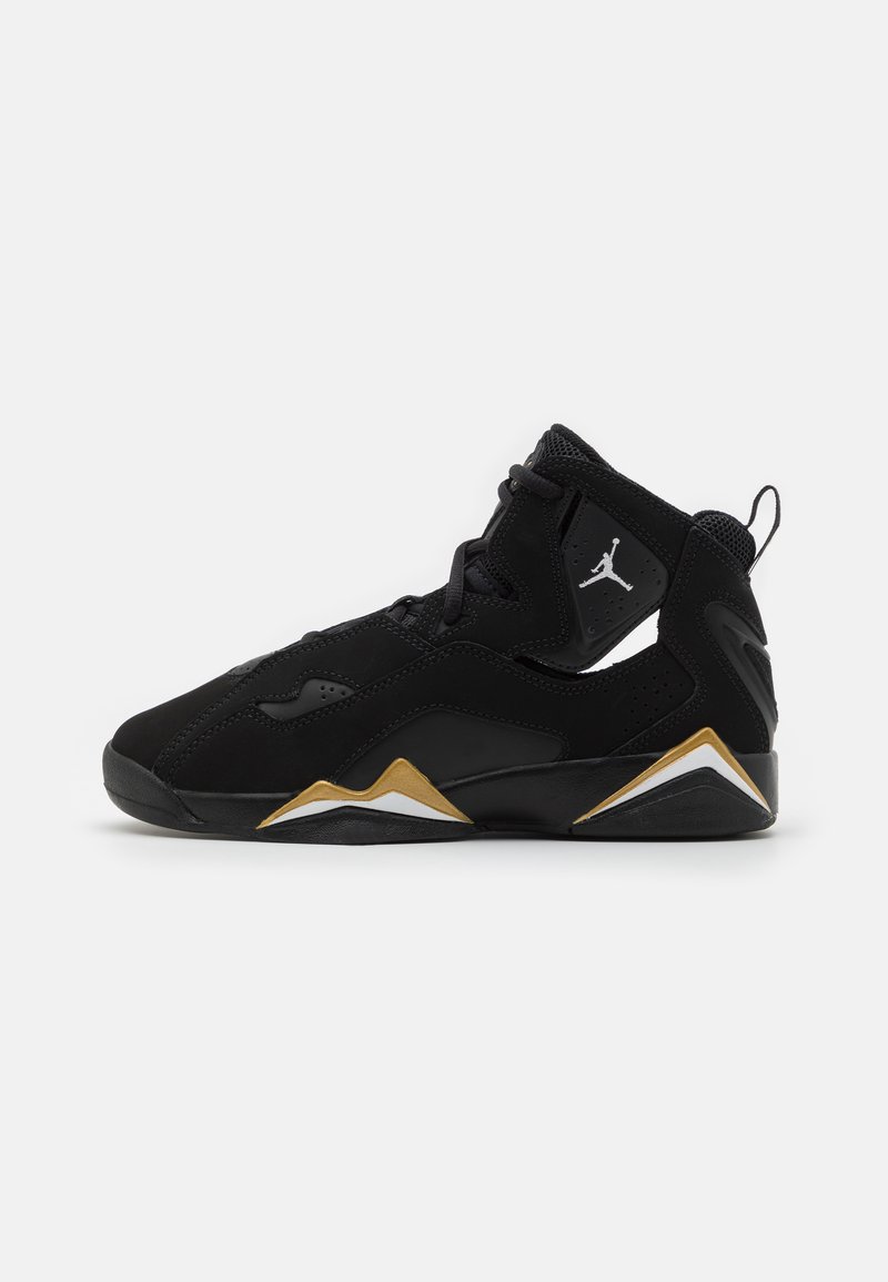 Jordan JORDAN TRUE FLIGHT UNISEX - Basketsko - black/white/metallic gold
