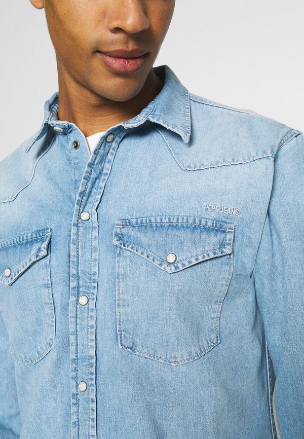 NOAH - Shirt - denim2