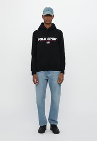 Polo Ralph Lauren POLO SPORT HOODIE UNISEX - Hanorac - black/white