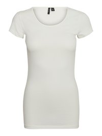 Vero Moda 2ER-PACK - T-shirts basic - snow white