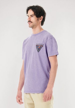 Picture Organic Clothing, CHILANKO TEE - T-Shirt print - purple haze washed