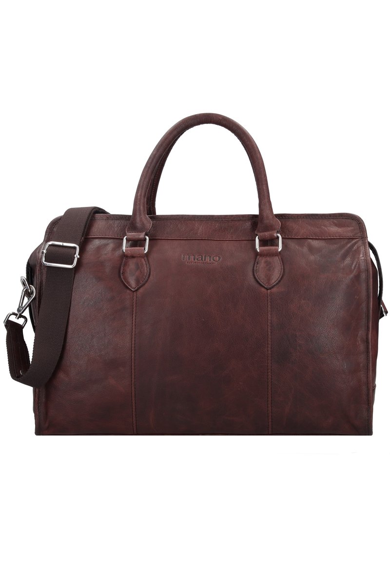 mano Briefcase - dunkelbraun