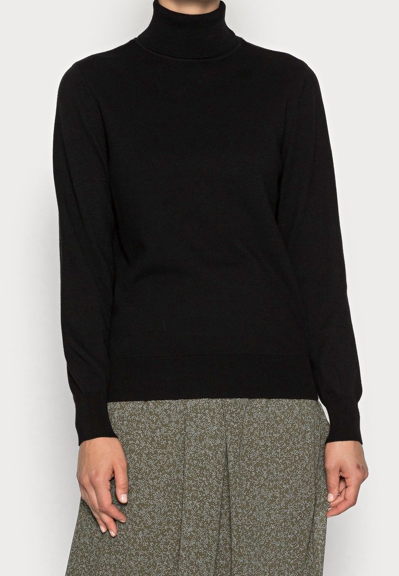 Selected Pullover - black