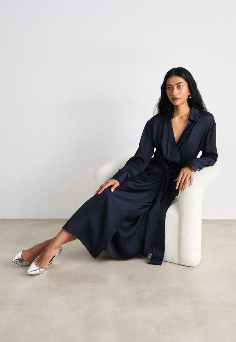 long sleeve fitted dress Truly Elegant Dress- Black – The Pulse Boutique Subcategory_dresses Elegant Black and White Sleeve Options:Long sleeve