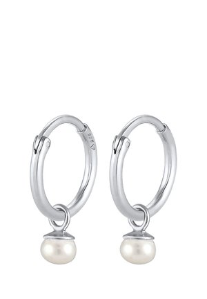 BASIC PEARL TREND - Øreringe - silver