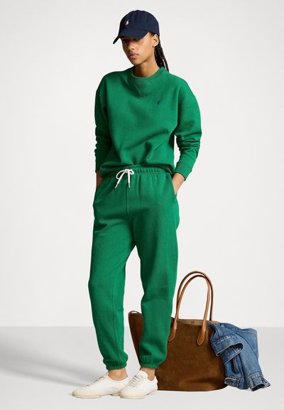 Polo Ralph Lauren FLEECE ATHLETIC PANT - Spodnji deli trenirk - hillside green