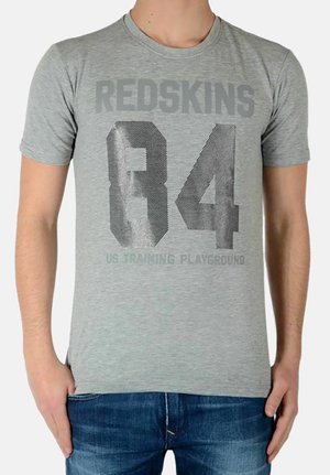 ESCAPE - Camiseta estampada - gris