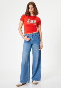 Koton CAT - Camiseta estampada - red