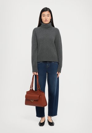 DESERT BLOOMS - Handbag - chestnut
