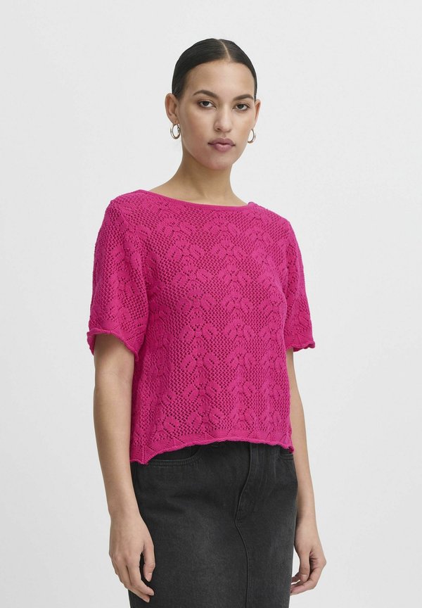 IHARTIES - Cardigan - bright rose