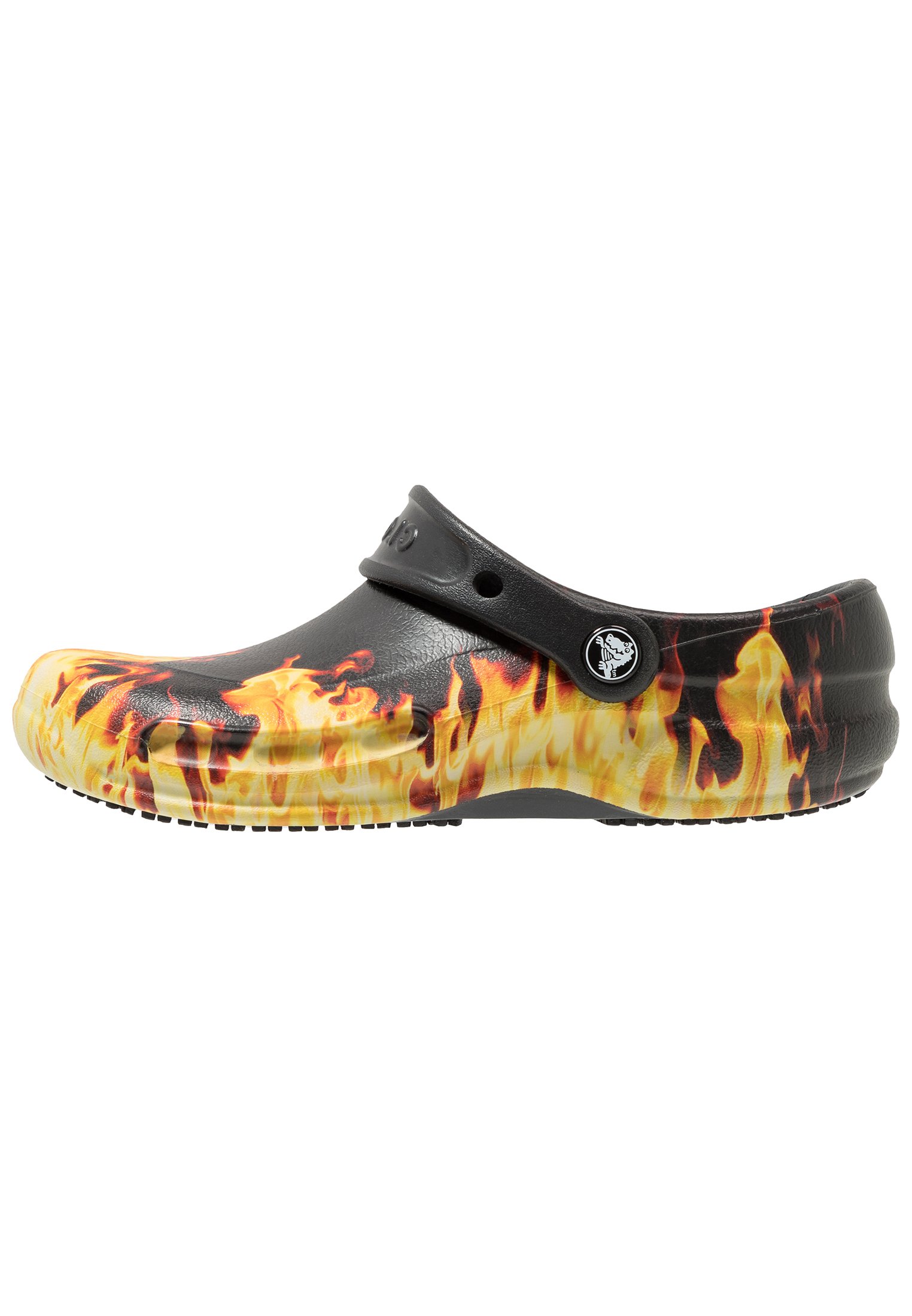 bistro graphic clog black floral