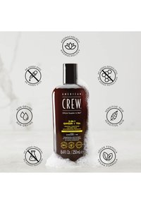 American Crew 3-IN-1 GINGER & TEA SHAMPOO, CONDITIONER, AND BODY WASH - Shower gel
