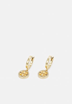 MILLER PAVE HUGGIE HOOP EARRING - Orecchini - gold-coloured