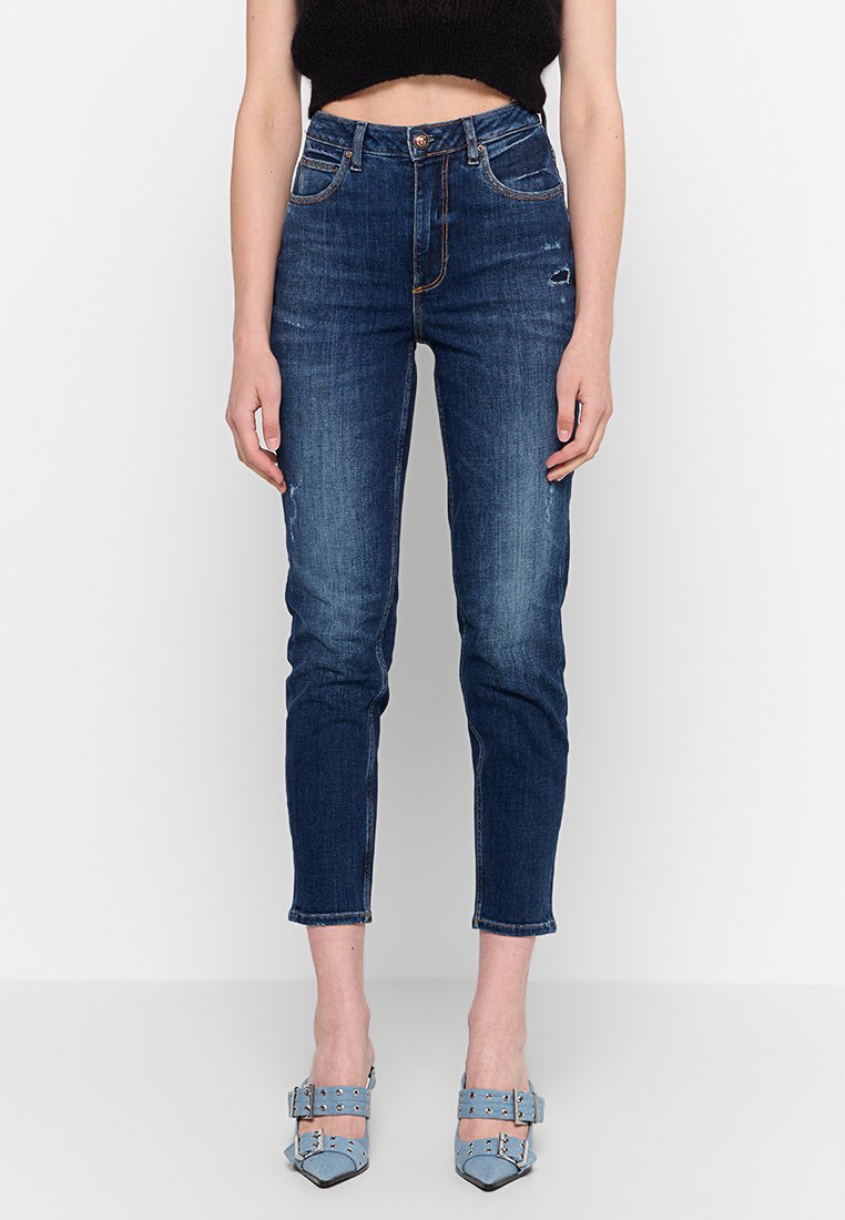 Guess Straight leg jeans blauw