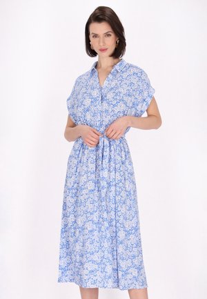 usha Ingruha - blue white