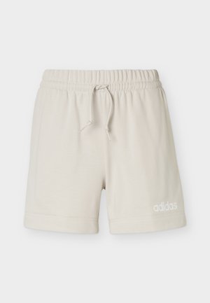 adidas Sportswear, ESSENTIALS LINEAR SHORTS - Pantalón corto de deporte - alumina/white