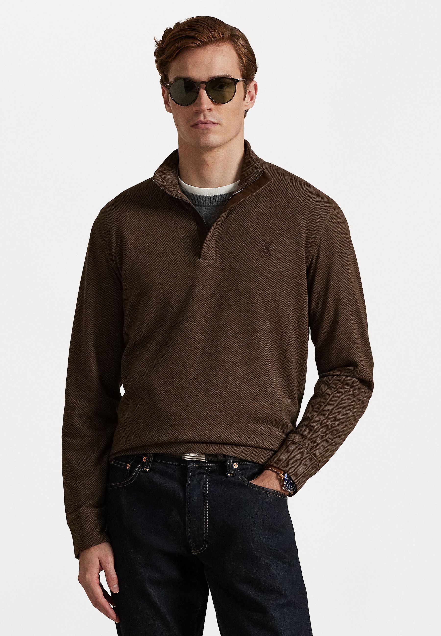 Pull Polaire Outdoor Research Quart Zippé Homme - Taille L/G Marron - Occasion