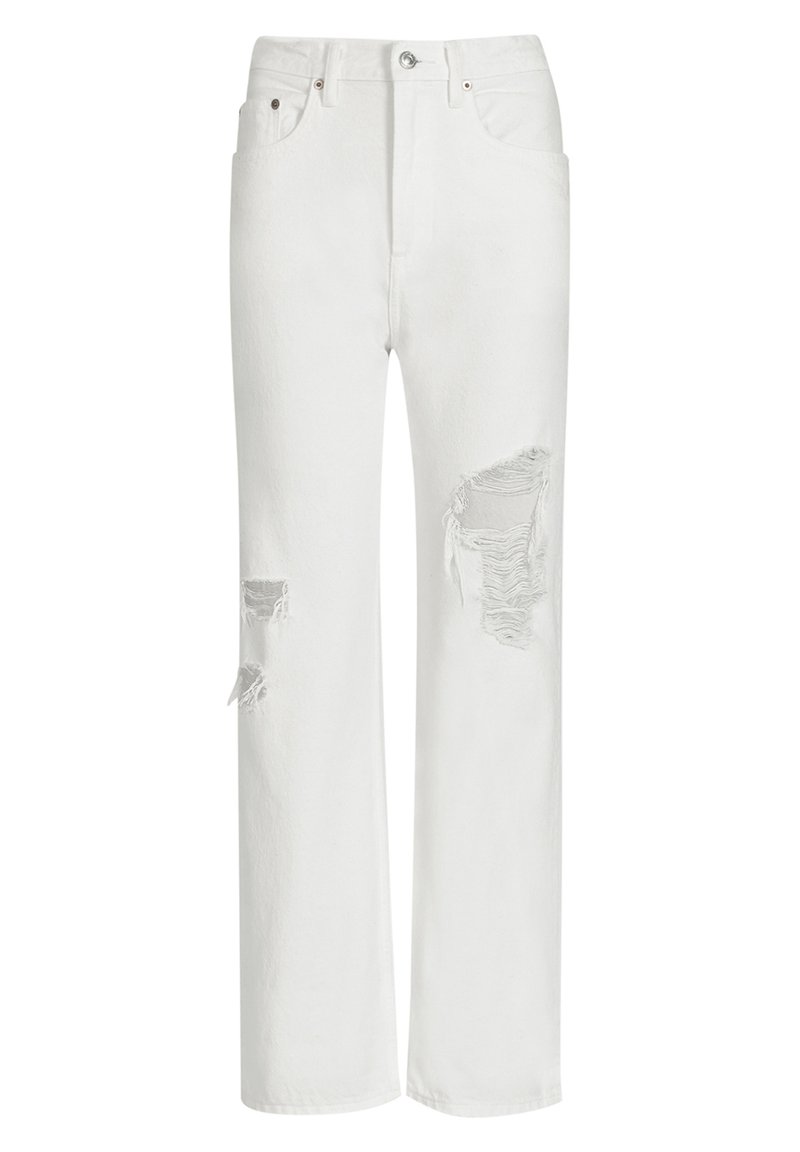 AllSaints Straight leg jeans wit AllSaints Straight leg jeans wit