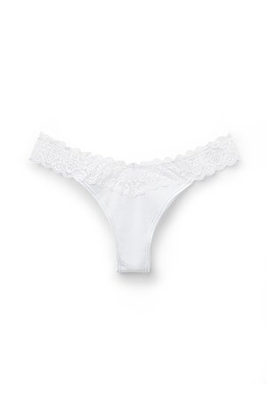 Intimissimi, 80S-STYLE BRAZILIAN - Tanga - white