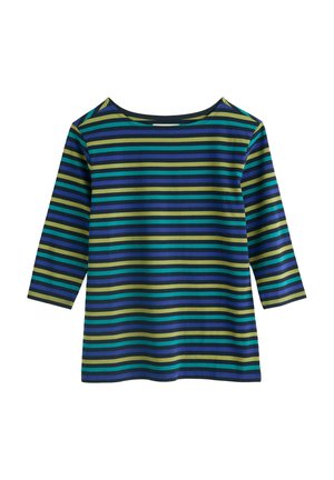 Seasalt Cornwall Long sleeved top - blue tri mini cornish emulsion
