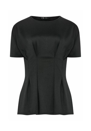 Long Tall Sally, TALL BASIC TOPS - Print T-shirt - black