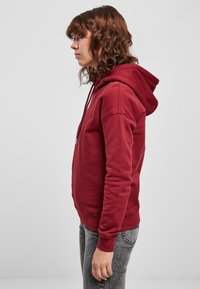 Urban Classics Jersey con capucha - burgundy