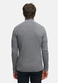 Kronstadt CABLE - Kardigán - lt grey mix