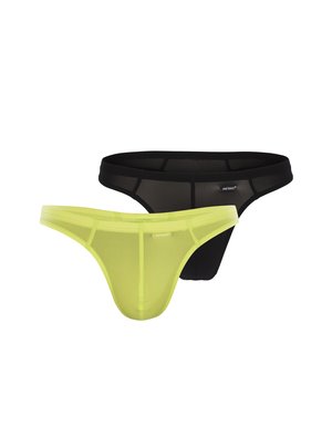 2-PACK - Slip - black lime green