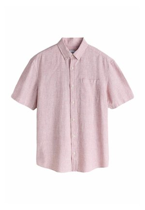 REGULAR FIT -  SHORT SLEEVE  COLLAR  - Košeľa - pink