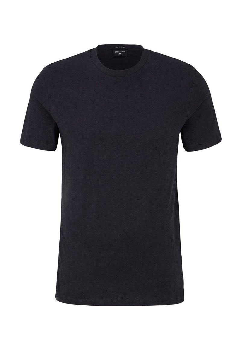 Strellson T-shirt basic donkerblauw Strellson T-shirt basic donkerblauw