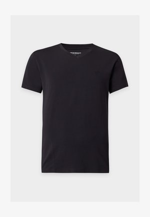 Emporio Armani, V NECK - Undertrøjer - black