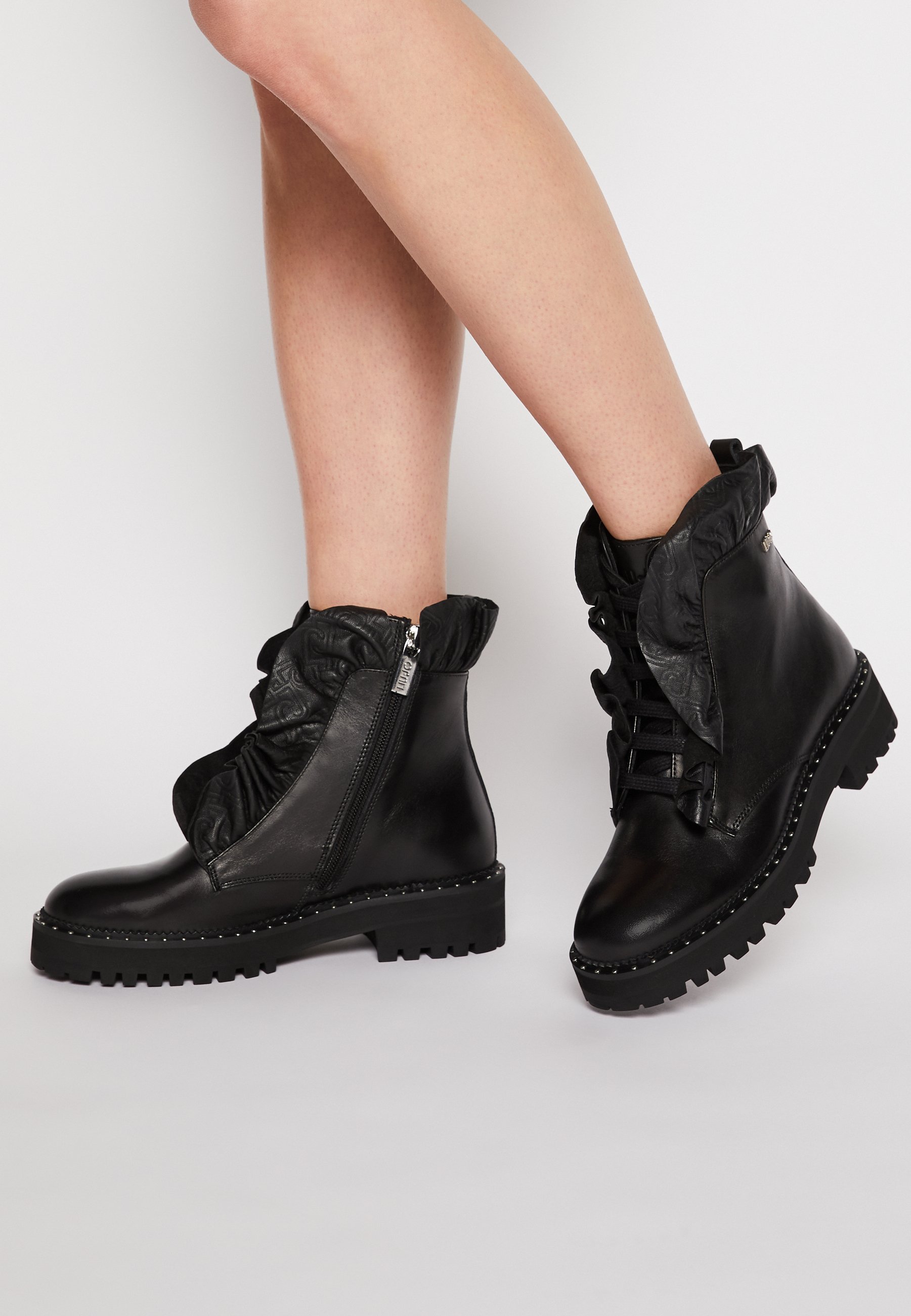 Liu Jo Jeans NEW NANCY - Bottines à lacets - black/noir - ZALANDO.FR