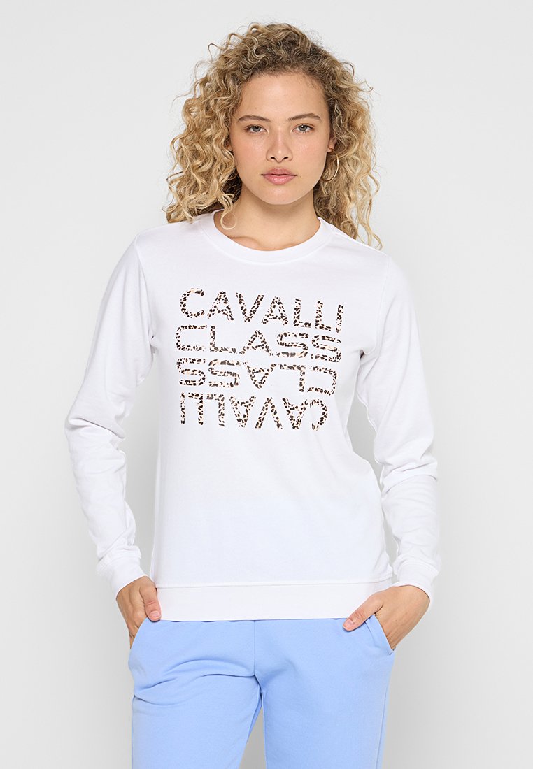 Cavalli Class Sweater wit