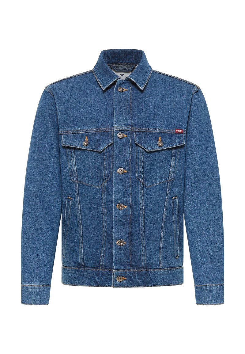 mustang Spijkerjas donkerblauw