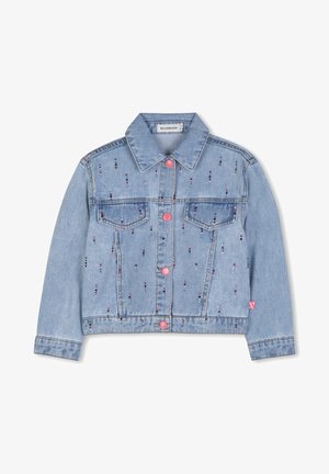 Džinsa auduma jaka - double stone/bleach