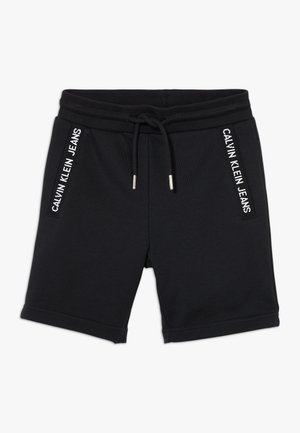 LOGO INTARSIA - Pantaloni sportivi - black