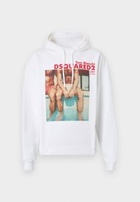 RELAX FIT HOODIE - Melegítőfelső - white
