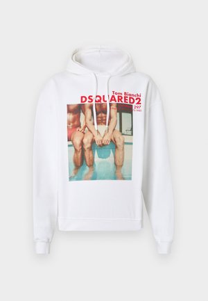 RELAX FIT HOODIE - Melegítőfelső - white