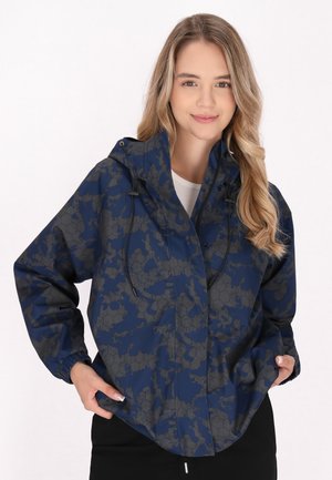 OVERSIZED - Let jakke / Sommerjakker - dunkelgrau schwarz camouflage