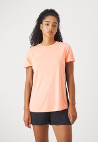 Under Armour CHALLENGER - Lihtne T-särk - flare orange/white