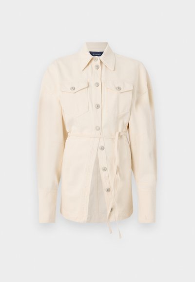 Sportmax BIBLIOS - Denim jacket - ecru