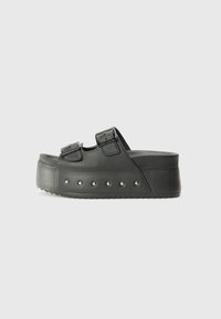 KALI J - Platformas sandales - black