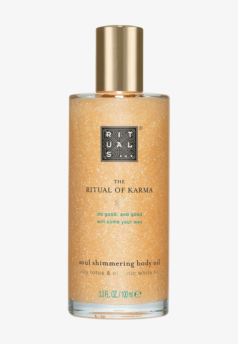 Rituals LOTUS & WHITE TEA BODY SHIMMER OIL DELICATELY SWEET THE