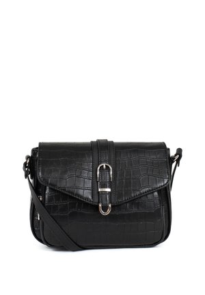 Fagola, SAC PORTÉ TRAVERS VÉRA FEMME - Sac bandoulière - noir