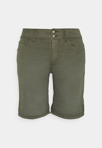 TOM TAILOR Shorts - dark green
